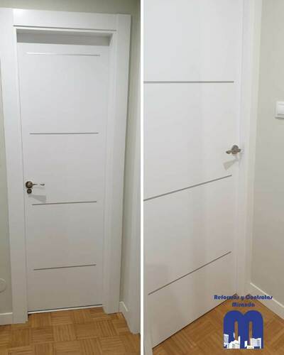 Instalación de puertas de interior y entrada en viviendas de Gijón y Asturias