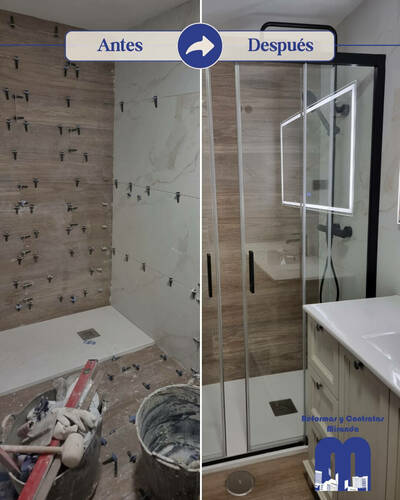 Reforma de baño - Piso Maestro Amado Morán