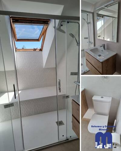 Reforma de un baño abuhardillado Reforma de un baño abuhardillado