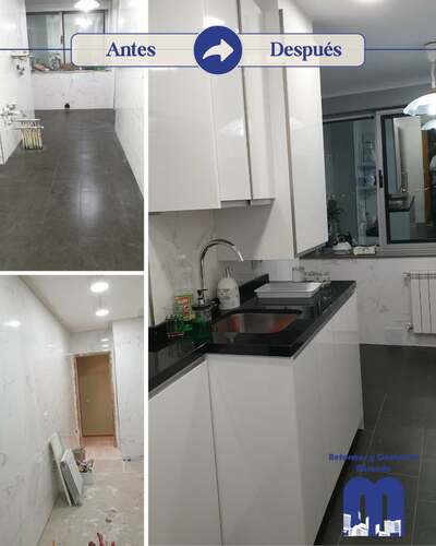 Reforma de cocina alargada: cómo aprovechar cada centímetro sin renunciar al diseño